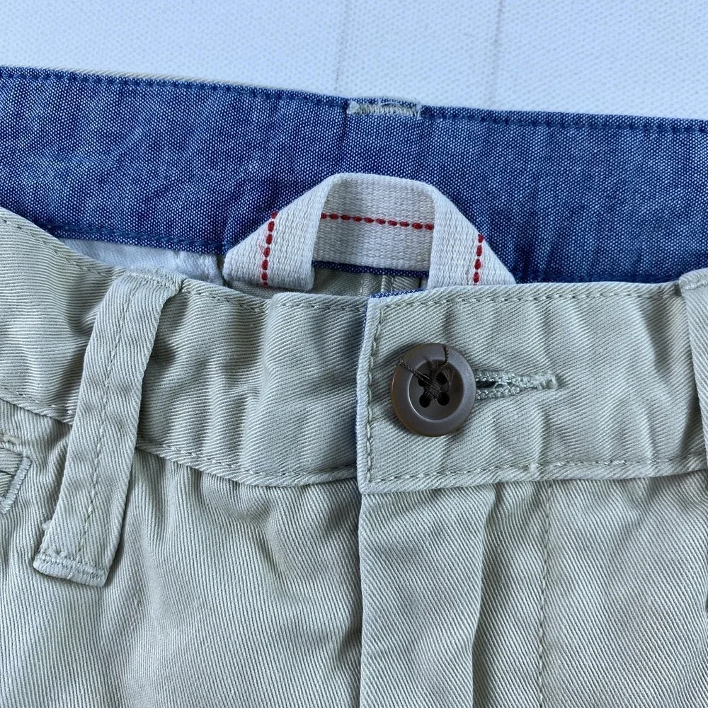 Polo Ralph Lauren Shorts Mens 30 Khaki Relaxed Fit Chino Flat Front Classic